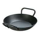 LODGE ロッジ シーズンスチール スキレット ループハンドル 両手鍋 フライパン カーボンスチール 径20.3cm 深さ3.3cm 幅27.3cm キャンプ 【納期B】【lic-dwj-186】