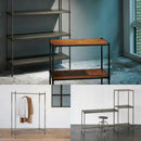 ワイヤーシェルフ用 棚板 スチール おしゃれ ビンテージ風 お店 職場 玄関 車庫 倉庫 組み合わせ 幅60cm 奥行45cm エレクター ERECTA 【納期B】【lic-ect-0001】