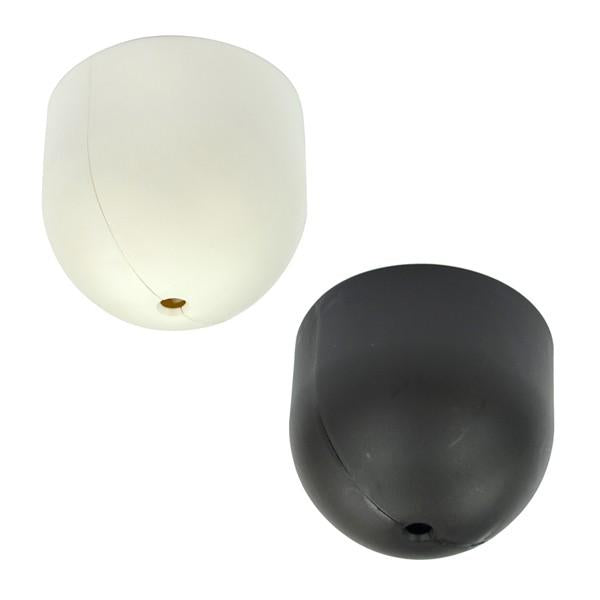 フランジカバー シーリングカバー 後付け 白 ホワイト 黒 ブラック シンプル 丸い 曲線 【納期B】【lic-elux-044】