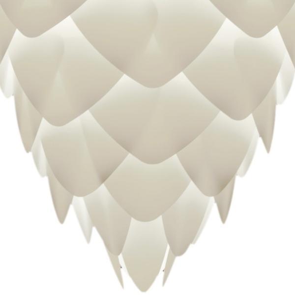 ペンダントライト LED対応 白 ホワイト 長い おしゃれなセード 珍しいデザイン 照明 ライト 電気 LED使える デザイナーズ 1灯 【納期B】【lic-elux-094】