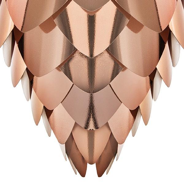 ペンダントライト LED対応 茶 ブラウン おしゃれなセード 珍しいデザイン 照明 ライト 電気 LED使える デザイナーズ 1灯 【納期B】【lic-elux-096】