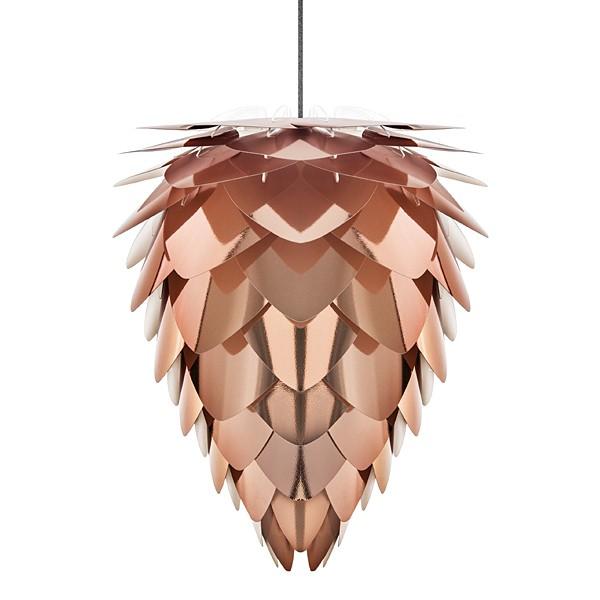 ペンダントライト LED対応 茶 ブラウン おしゃれなセード 珍しいデザイン 照明 ライト 電気 LED使える デザイナーズ 1灯 【納期B】【lic-elux-096】