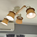 シーリングライト 4灯 おしゃれ 北欧 デザイナーズ シーリング ライト 天井照明 スタイリッシュ カントリー カフェ ナチュラル インテリア かっこいい LED対応 【納期B】【lic-elx-170】