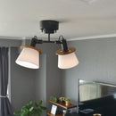 シーリングライト 2灯 スポットライト シーリングスポットライト 天井照明 おしゃれ 北欧 インダストリアル スタイリッシュ リビング 角度調整 インテリア ELUX 【納期B】【lic-elx-171】