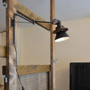 ブラケットライト スポットライト 1灯 アームブラケットライト 間接照明 おしゃれ 白 ホワイト 黒 ブラック 北欧 スタイリッシュ カフェ カントリー ナチュラル 【納期B】【lic-elx-184】