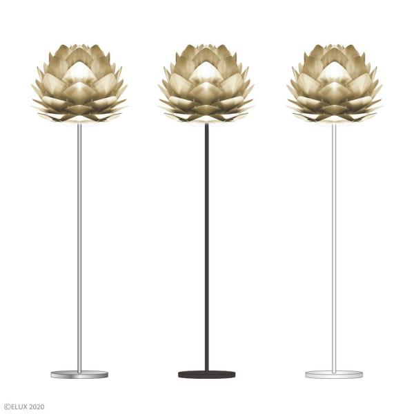 フロアライト おしゃれ 北欧 デザイナーズ フロアーライト スタンドライト 間接照明 ランプ 花びら モチーフ スタイリッシュ インダストリアル モダン LED対応 【納期B】【lic-elx-212】