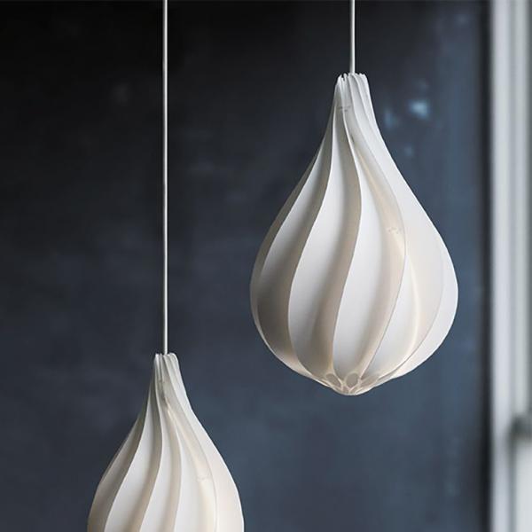 ペンダントライト おしゃれ 北欧 天井 照明 1灯 吊り下げ デザイナーズ ライト モダン スタイリッシュ 芸術的 アート 変型 インテリア LED対応 リビング UMAGE 【納期B】【lic-elx-220】
