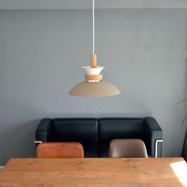 ペンダントライト 北欧 おしゃれ 照明 天井 吊り下げ ペンダントランプ シンプル ナチュラル カントリー モダン 白 ホワイト 緑 グリーン グレージュ LED対応 【納期B】【lic-elx-260】