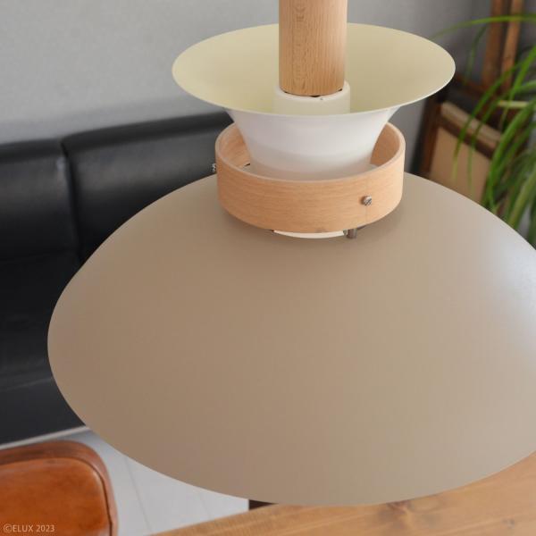 ペンダントライト 北欧 おしゃれ 照明 天井 吊り下げ ペンダントランプ シンプル ナチュラル カントリー モダン 白 ホワイト 緑 グリーン グレージュ LED対応 【納期B】【lic-elx-260】