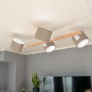 シーリングライト おしゃれ 北欧 LED 電球 天井照明 4灯 シーリングランプ モダン シンプル カントリー ナチュラル 黄色 イエロー 緑 グリーン グレージュ ELUX 【納期B】【lic-elx-261】