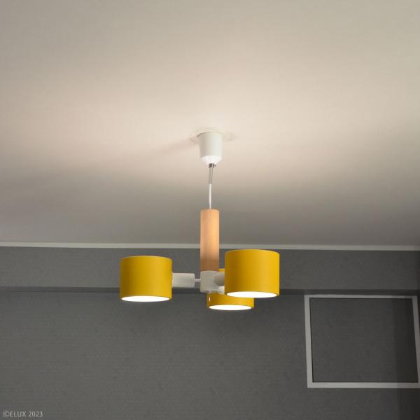 ペンダントライト led 北欧 おしゃれ 照明 天井 吊り下げ ペンダントランプ シンプル ナチュラル 黄 イエロー 緑 グリーン グレージュ LED専用 エルックス ELUX 【納期B】【lic-elx-262】