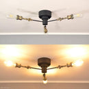 シーリング 北欧 おしゃれ LED対応 3灯 インダストリアル かっこいい ヨーロピアン ELUX エルックス クラシック 天井照明 取り付け 簡単 【納期B】【lic-elx-263】