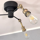 シーリング 北欧 おしゃれ LED対応 3灯 インダストリアル かっこいい ヨーロピアン ELUX エルックス クラシック 天井照明 取り付け 簡単 【納期B】【lic-elx-263】