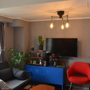 シーリング 北欧 おしゃれ LED対応 3灯 インダストリアル かっこいい ヨーロピアン ELUX エルックス クラシック 天井照明 取り付け 簡単 【納期B】【lic-elx-263】