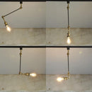 アームライト 1灯 ダクトレール 専用 取り付け ランプ 照明 天井 北欧 おしゃれ インダストリアル モダン 角度調整 調節 LED対応 ELUX 【納期B】【lic-elx-265】