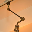 アームライト 1灯 ダクトレール 専用 取り付け ランプ 照明 天井 北欧 おしゃれ インダストリアル モダン 角度調整 調節 LED対応 ELUX 【納期B】【lic-elx-265】