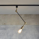 アームライト 1灯 ダクトレール 専用 取り付け ランプ 照明 天井 北欧 おしゃれ インダストリアル モダン 角度調整 調節 LED対応 ELUX 【納期B】【lic-elx-265】