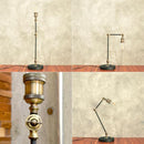 テーブルライト おしゃれ 北欧 1灯 ランプ 照明 インダストリアル LED クラシック モダン かっこいい 置き型 角度調整 調節 エルックス 【納期B】【lic-elx-267】