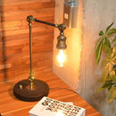 テーブルライト おしゃれ 北欧 1灯 ランプ 照明 インダストリアル LED クラシック モダン かっこいい 置き型 角度調整 調節 エルックス 【納期B】【lic-elx-267】