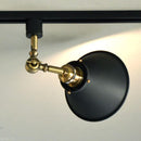 スポットライト ダクトレール 専用 取り付け 簡単 おしゃれ 1灯 北欧 インダストリアル 天井照明 スポットランプ ブラック 黒 エルックス 【納期B】【lic-elx-269】