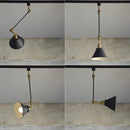 アームライト 1灯 ダクトレール 専用 取り付け アームランプ 天井照明 北欧 おしゃれ インダストリアル クラシック 角度調整 調節 LED対応 【納期B】【lic-elx-270】