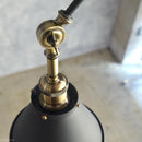 アームライト 1灯 ダクトレール 専用 取り付け アームランプ 天井照明 北欧 おしゃれ インダストリアル クラシック 角度調整 調節 LED対応 【納期B】【lic-elx-270】