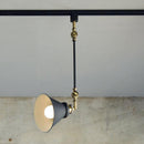 アームライト 1灯 ダクトレール 専用 取り付け アームランプ 天井照明 北欧 おしゃれ インダストリアル クラシック 角度調整 調節 LED対応 【納期B】【lic-elx-270】