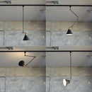 アームライト 1灯 ダクトレール 専用 取り付け アームランプ 天井照明 北欧 おしゃれ インダストリアル モダン クラシック LED エルックス 【納期B】【lic-elx-271】