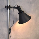 クリップライト 北欧 おしゃれ 1灯 黒 ブラック モダン クラシック シンプル かっこいい クリップランプ 照明 LED対応 エルックス ELUX 【納期B】【lic-elx-273】