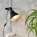 クリップライト 北欧 おしゃれ 1灯 黒 ブラック モダン クラシック シンプル かっこいい クリップランプ 照明 LED対応 エルックス ELUX 【納期B】【lic-elx-273】