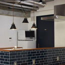 ペンダントライト 北欧 おしゃれ 1灯 照明 天井 ランプ ナチュラル カントリー モダン ブラック 黒 クラシック インダストリー LED対応 【納期B】【lic-elx-274】