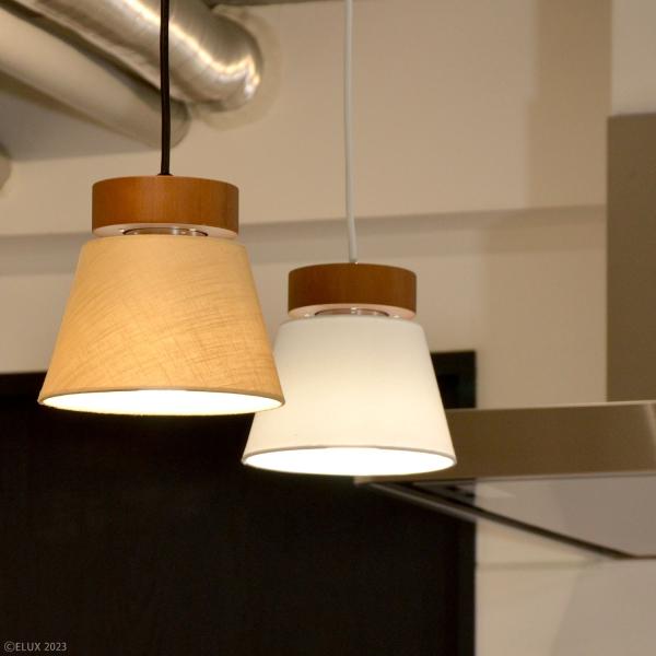 ペンダントライト 北欧 おしゃれ 1灯 照明 天井 吊り下げ ペンダントランプ シンプル ナチュラル カントリー モダン 白 ホワイト 黒 ブラック グレー ベージュ 【納期B】【lic-elx-275】