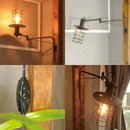 アームライト 1灯 アームブラケットライト ランプ インダストリアル モダン おしゃれ 北欧 ナチュラル 角度調整 使いやすい エルックス 【納期B】【lic-elx-282】