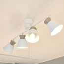 シーリング 北欧 おしゃれ LED対応 4灯 直線 ライン モダン ヨーロピアン ELUX エルックス 天井照明 取り付け ブラック 黒 グレー 緑 グリーン 白 ホワイト 【納期B】【lic-elx-284】