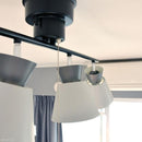 シーリング 北欧 おしゃれ LED対応 4灯 直線 ライン モダン ヨーロピアン ELUX エルックス 天井照明 取り付け ブラック 黒 グレー 緑 グリーン 白 ホワイト 【納期B】【lic-elx-284】