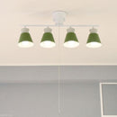 シーリング 北欧 おしゃれ LED対応 4灯 直線 ライン モダン ヨーロピアン ELUX エルックス 天井照明 取り付け ブラック 黒 グレー 緑 グリーン 白 ホワイト 【納期B】【lic-elx-284】