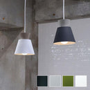 ペンダントライト 北欧 おしゃれ 1灯 照明 天井 吊り下げ ペンダントランプ シンプル ナチュラル モダン 黒 ブラック 白 ホワイト グリーン 緑 グレー LED対応 【納期B】【lic-elx-286】