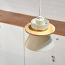 ペンダントライト 北欧 おしゃれ 1灯 照明 天井 吊り下げ ペンダントランプ シンプル ナチュラル カントリー 黒 ブラック 白 ホワイト LED対応 エルックス ELUX 【納期B】【lic-elx-290】