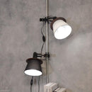 クリップライト 北欧 おしゃれ 1灯 黒 ブラック グレー ベージュ ホワイト 白 シンプル クリップランプ 照明 LED対応 エルックス ELUX ブランド ナチュラル 【納期B】【lic-elx-292】