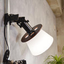 クリップライト 北欧 おしゃれ 1灯 黒 ブラック グレー ベージュ ホワイト 白 シンプル クリップランプ 照明 LED対応 エルックス ELUX ブランド ナチュラル 【納期B】【lic-elx-292】