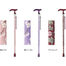 杖 女性 伸縮式 おしゃれ レディース 介護 ステッキ 軽量 軽い つえ 使いやすい 便利 歩行補助 腰 負担軽減 膝 ひざ 敬老の日 誕生日 ギフト プレゼント 贈り物 【納期A】【lic-fjh-0035】