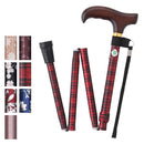 杖 女性 折りたたみ式 折畳み おしゃれ レディース 男性 メンズ 介護 ステッキ 軽量 軽い コンパクト 腰 負担軽減 膝 敬老の日 誕生日 ギフト プレゼント 贈り物 【納期A】【lic-fjh-0037】