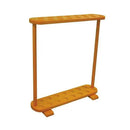 杖立て ホルダー ラック 杖置き ステッキスタンド 什器 木製 15本 収納本数 玄関 入口 エントランス 介護施設 老人ホーム 病院 店舗 【納期A】【lic-fjh-0041】