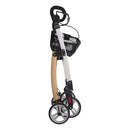 歩行車 高齢者 室内用 屋外 シルバーカー 老人用 手押し車 歩行器 買い物 散歩 折り畳み 折りたたみ 介護 タイヤ ハンドル 持ち手 ブレーキ 【納期A】【lic-fjh-0049】