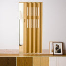 パネルドア 間仕切り おしゃれ スライドドア 階段 アコーディオンドア diy 取り付け 簡単 押入れ 洗面所 折れ戸 引き戸 クローゼット 木目調 目隠し 猫 脱走防止 【納期B】【lic-ful-081】