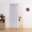 パネルドア 間仕切り アコーディオンドア スライド ガラス窓 木目調 白 ホワイト 階段 目隠し 北欧 おしゃれ 後付け 簡単 折れ戸 引き戸 押入れ 折りたたみ diy 【納期B】【lic-ful-083】