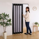 パネルドア 間仕切り アコーディオンドア スライド ガラス窓 木目調 白 ホワイト 階段 目隠し 北欧 おしゃれ 後付け 簡単 折れ戸 引き戸 押入れ 折りたたみ diy 【納期B】【lic-ful-083】