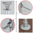 つっぱり収納 セット 突っ張りハンガー リビング 玄関 フックつき 天井 突っ張り棒 賃貸 ポールハンガー スタンド 突っ張り棚 床 天井 【納期B】【lic-ful-088】