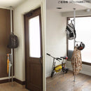 ポール 支柱 La Fit ラフィット 単品 フック別売り つっぱり収納 ハンガー 突っ張り棒 つっぱり棒 ラック 棚 床 天井 省スペース 収納 【納期B】【lic-ful-089】