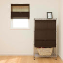 ローマンシェード とは ローマンシェードカーテン 窓 目隠し 突っ張り つっぱり 部品 フック 棚 コードレス 簡単設置 方法 操作 窓枠の中 枠内 無地 幅90×160cm 【納期B】【lic-ful-265】